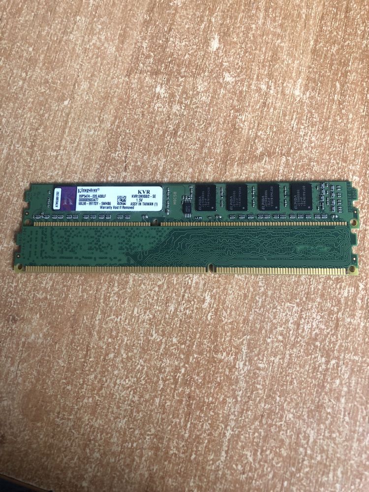 Оперативная память Kingston DDR3 2Gb 1333MHz DIMM (KVR1333D3N9/2 se