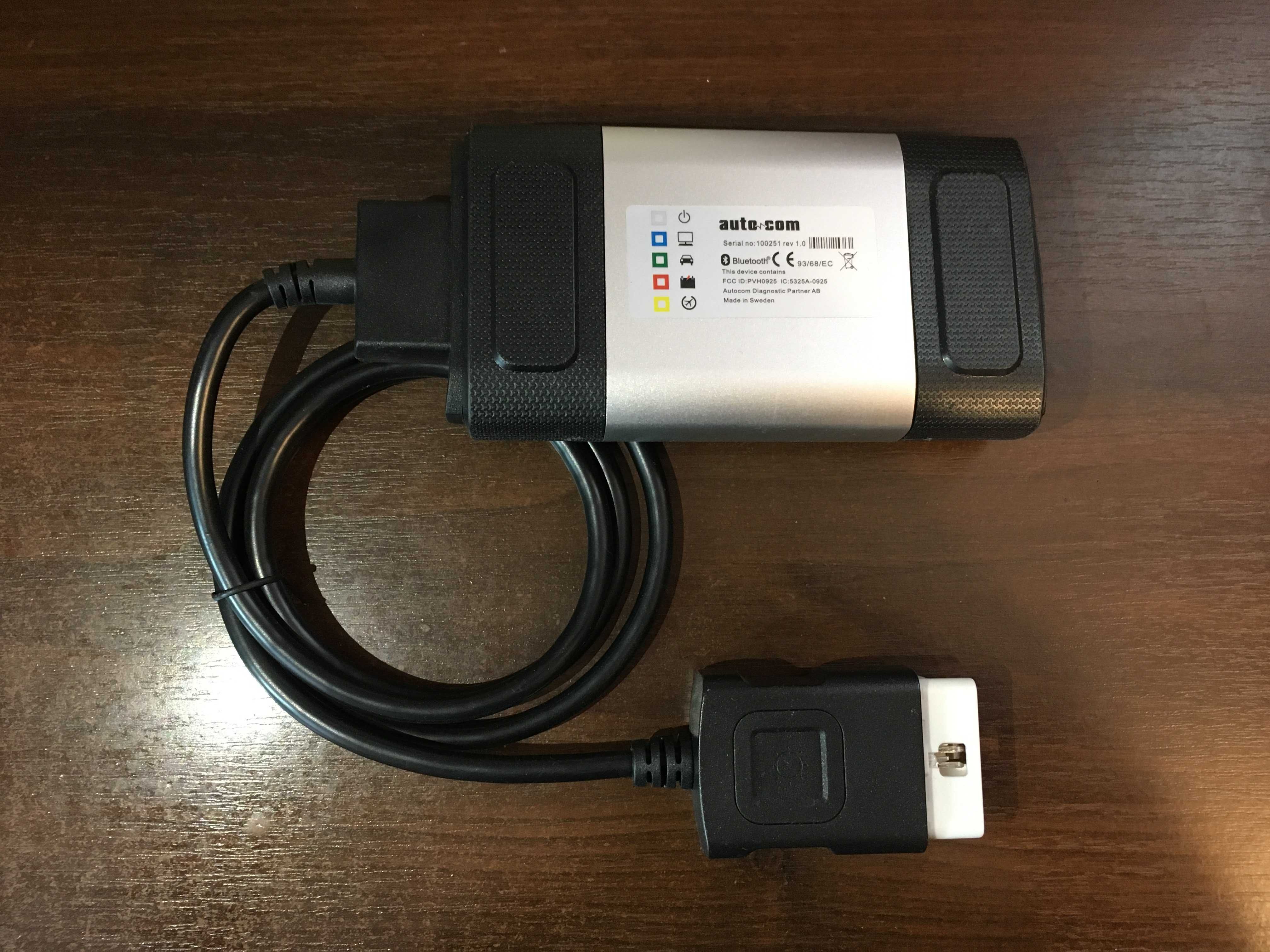 Autocom автосканер діагностичний одноплатний USB+Bluetooth