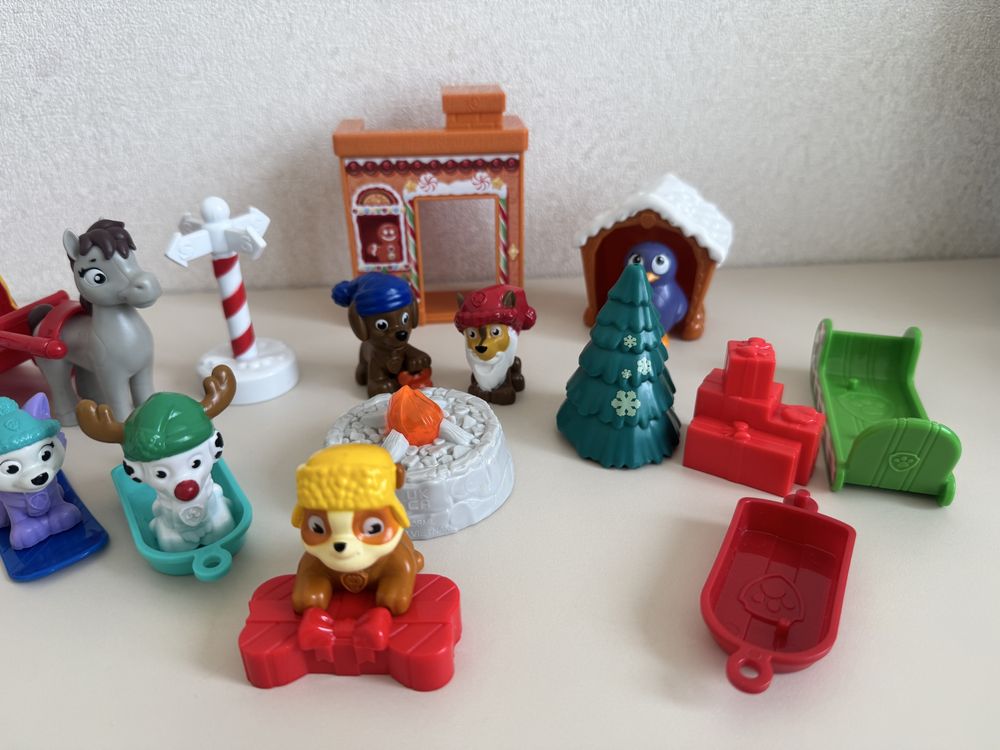 Адвент календар paw patrol щенячий патруль зимові цуценята
