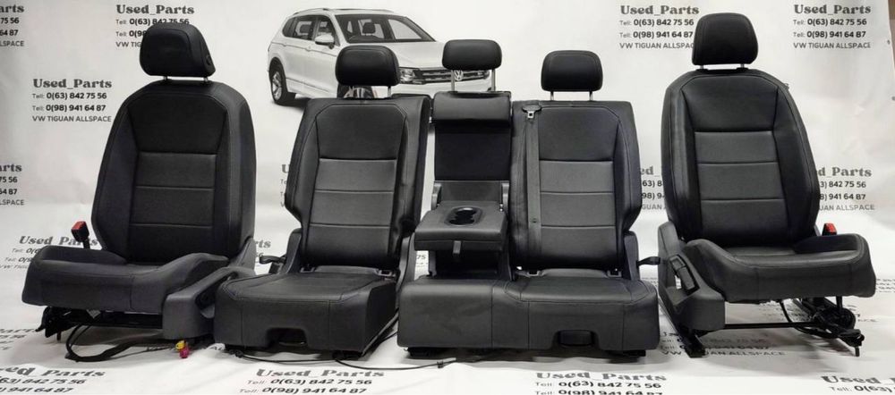 Сидіння салону Фольсфаген Тігуан VW Tiguan шкіра/замінник Америка 2017