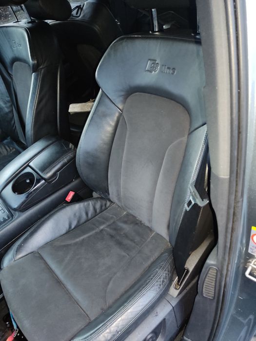 Karoseria Audi Q7 LY7E S-Line Maska Zderzak Błotnik Drzwi Klapa Zielon