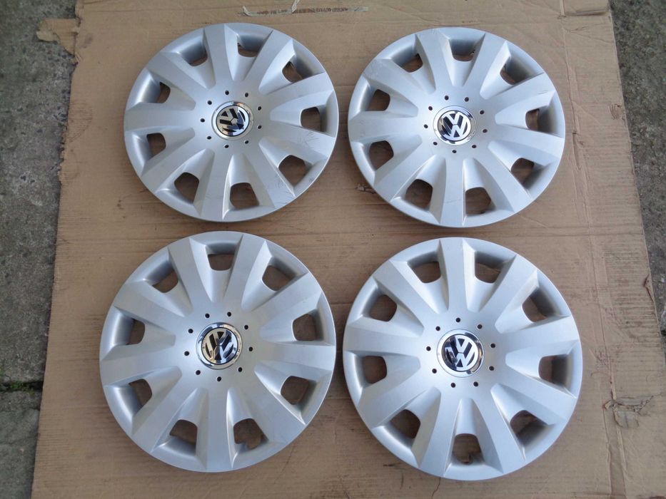 Komplet oryginalnych kołpaków, oryginalne kołpaki 15 VW