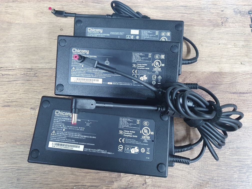 Зарядка зарядное блок живлення Acer/Chicony 230w 19.5v/11.8a 5.5×1.7mm