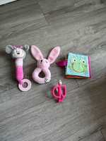 Zabawki sensoryczne niemowlęce dla dziewczynki gryzak