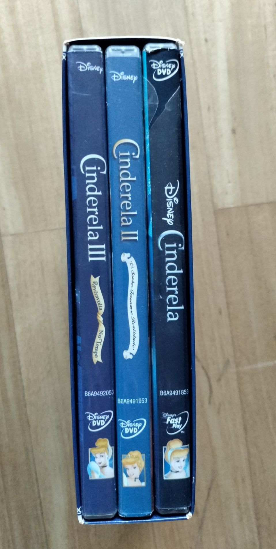 DVD's infantis da Cinderela