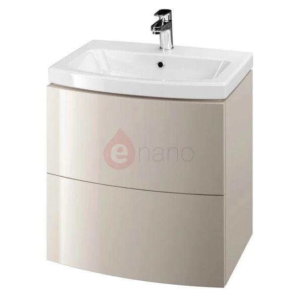 Szafka pod umywalke z umywalka Cersanit z bateria HANS GROHE