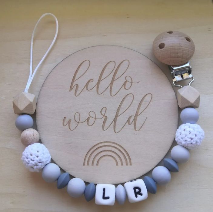 Prende chupetas silicone