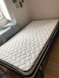 Estrutura de cama com colchão 183*93