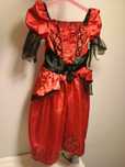 Suknia na Halloween, Sylwester, Karnawał itp. wiek 4-6 lat, st. bdb-