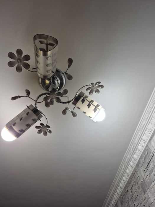 Люстра сіра в коридор, кухню