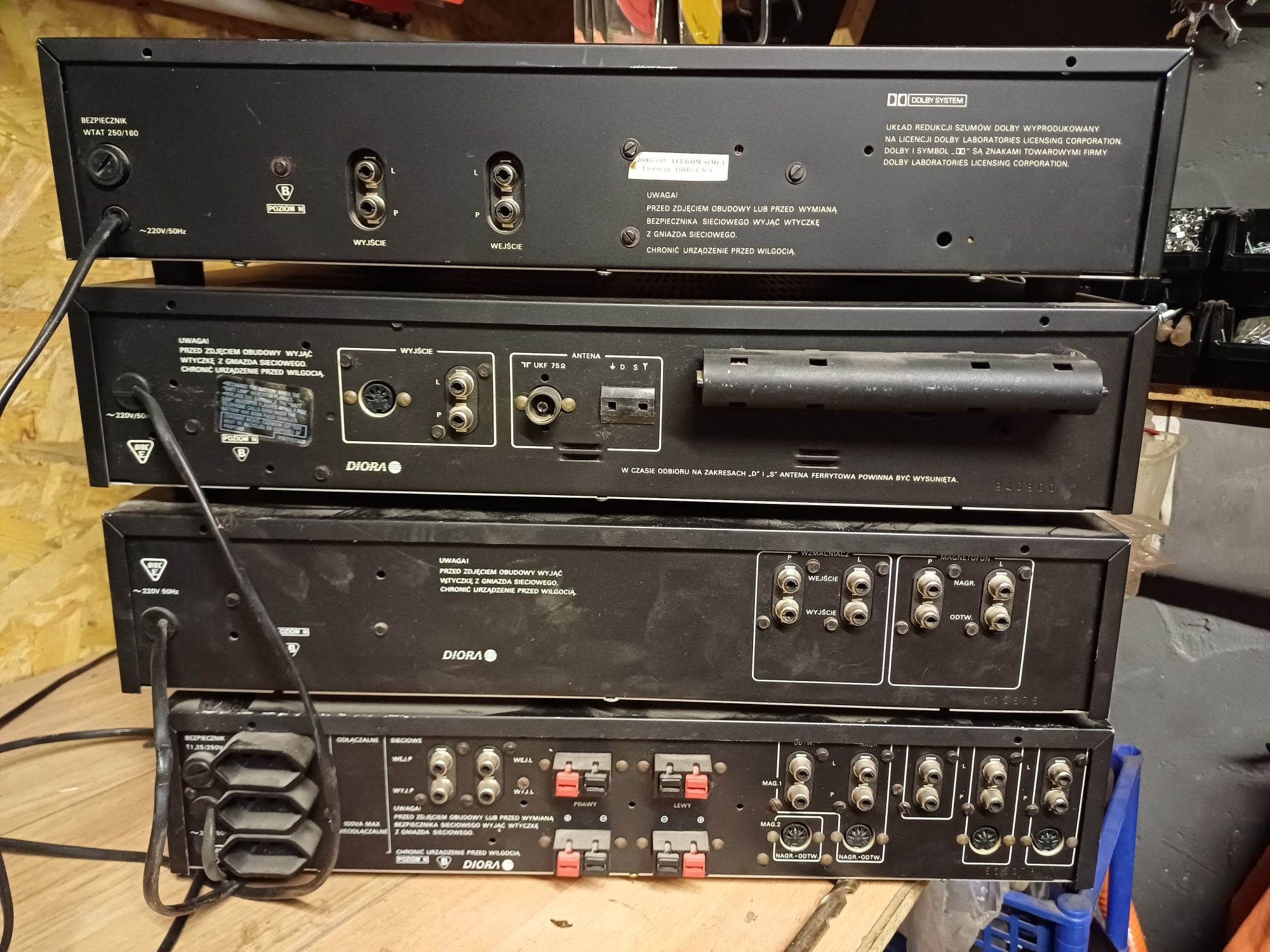 Mac Watts wieża stereo MDS440 AS6411 FS0421 WS4421