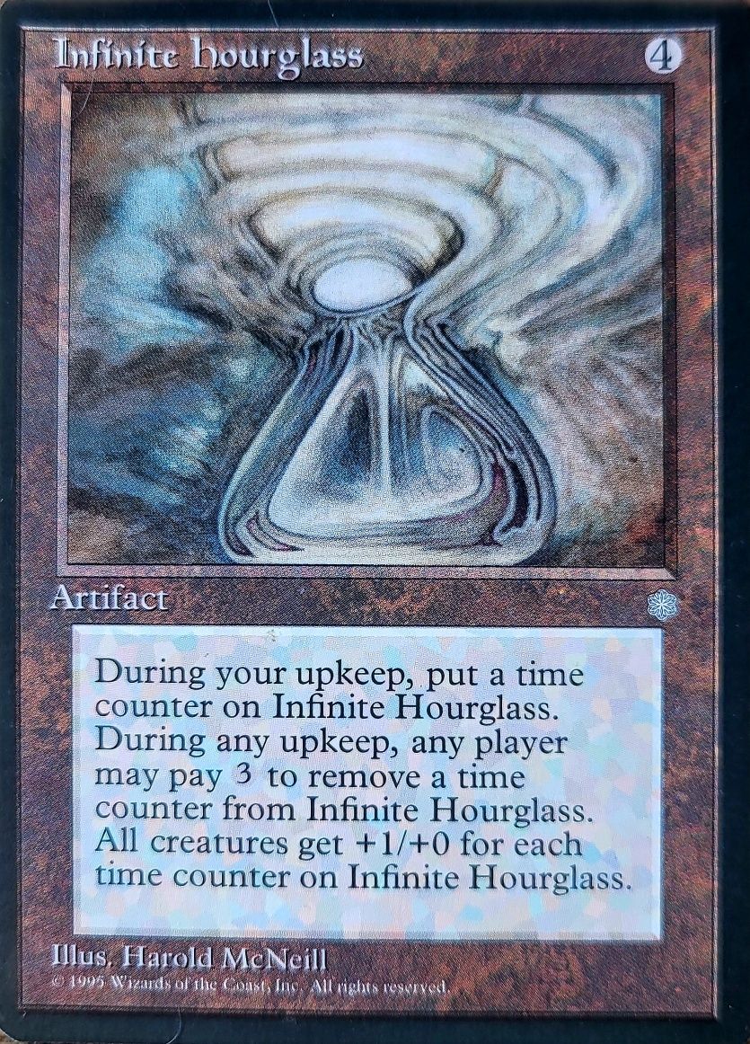 Magic the Gathering  - Infinite Hourglass  - Ice Age Edition