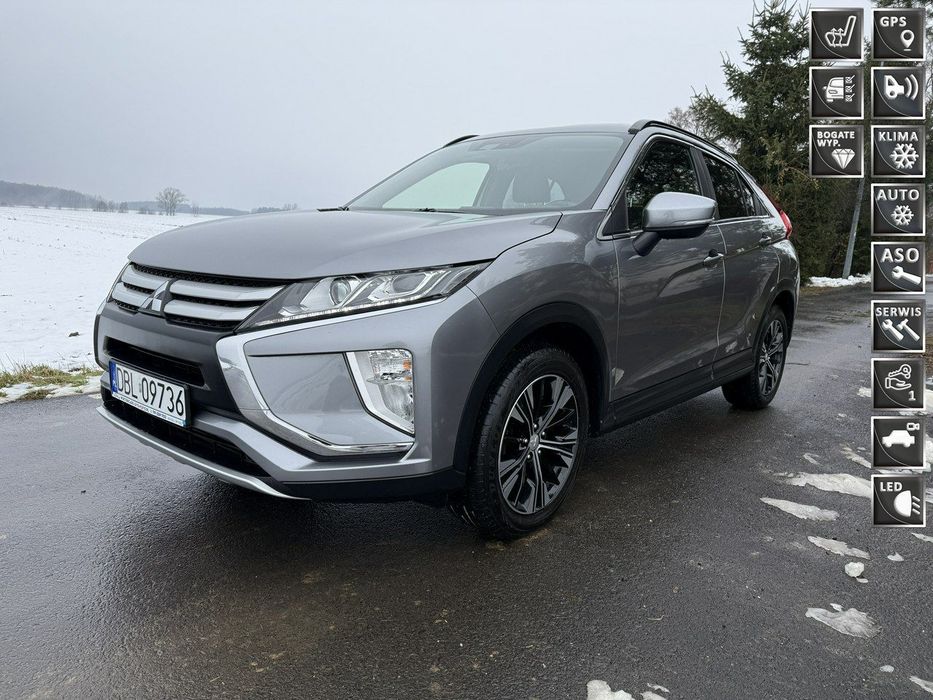 Mitsubishi Eclipse Cross 1.5i 163KM 130tys.km Bezwypadkowy Kamera Navi 18" Zarejestr. Gwarancja