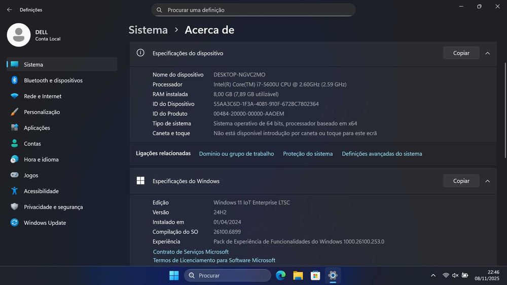Dell i7 Latitude E7450
