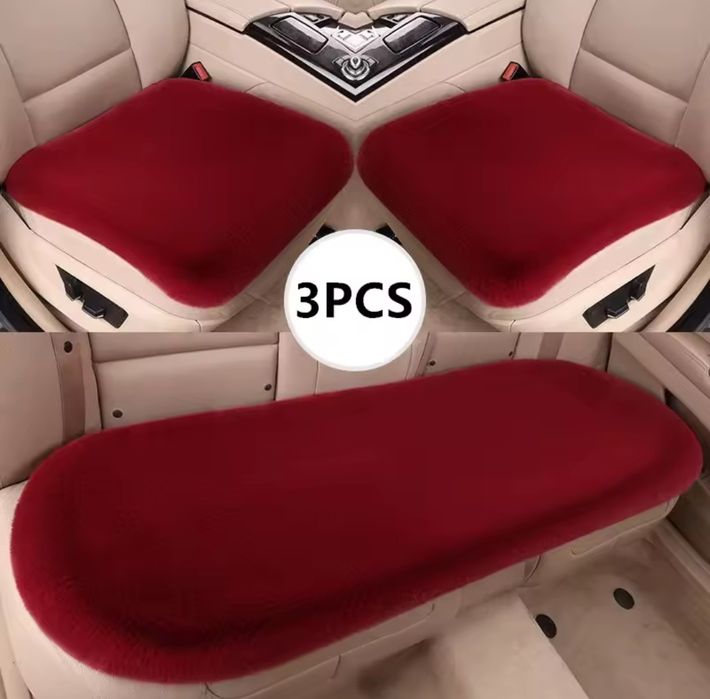 Накидка на сиденье автомобиля подушка на сидушку в машину теплая