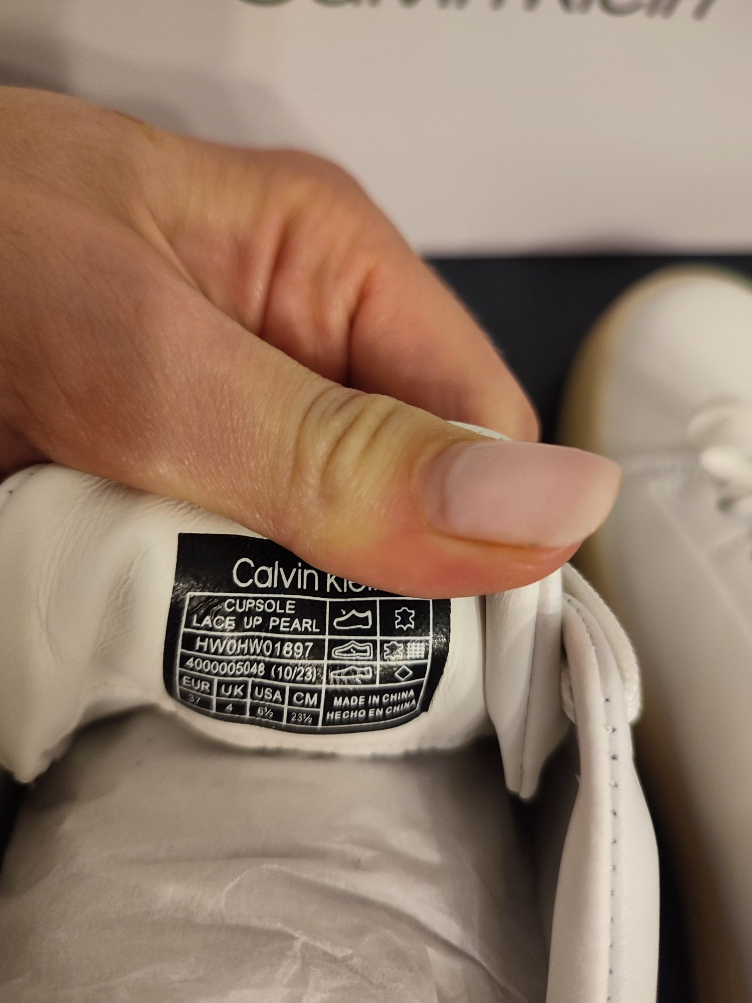 Sneakersy damskie Calvin klein 37