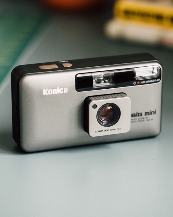 Konica Big Mini - kultowy analog w idealnym stanie