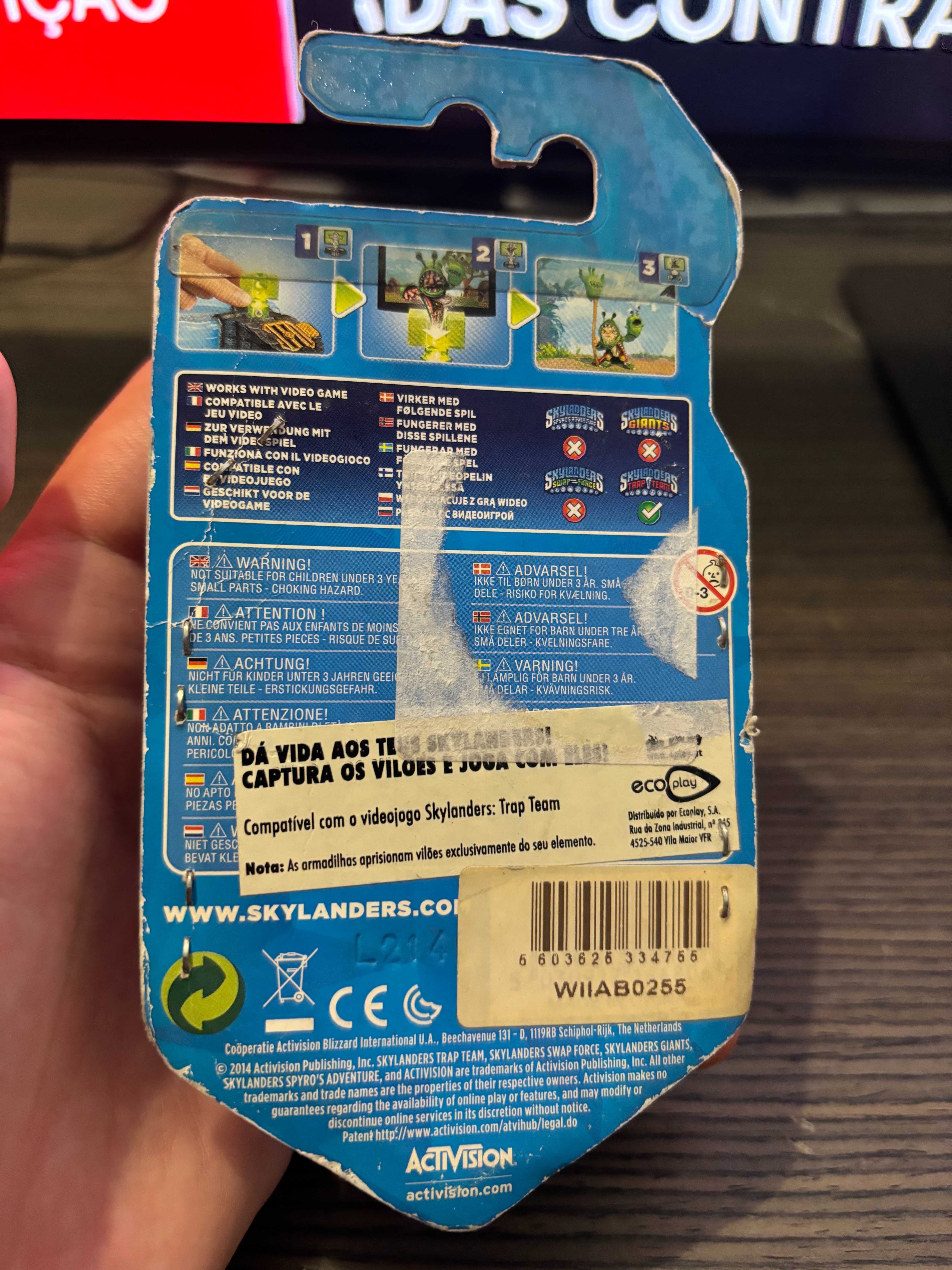 Skylanders Trap Team - "Water Trap" - Novo