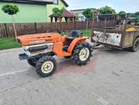 Traktorek sadowniczy/ogrodniczy mini traktor Kubota B1400 4x4 *iseki*