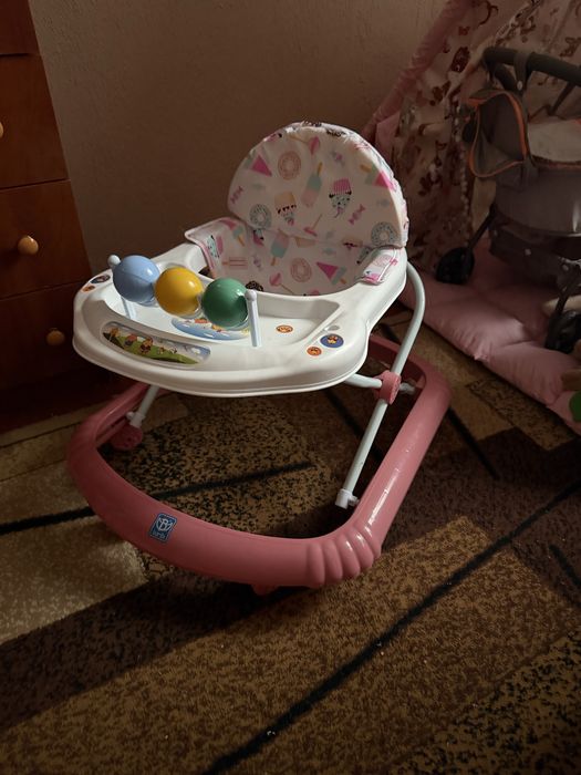 Ходунки рожеві