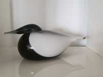 ITTALA - O.TOIKKA birds collection.  Uivelo/Smew 2001 ( Merganso)