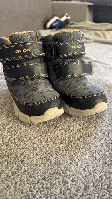 Зимові чоботи зимові чоботи geox р.26 теплі, мембрана черевики, джеокс