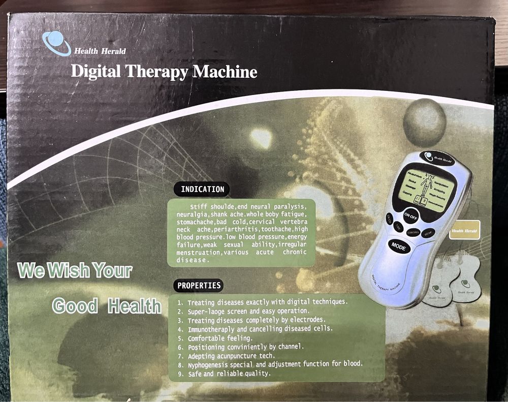 Массажер миостимулятор Digital Therapy Machine st-688