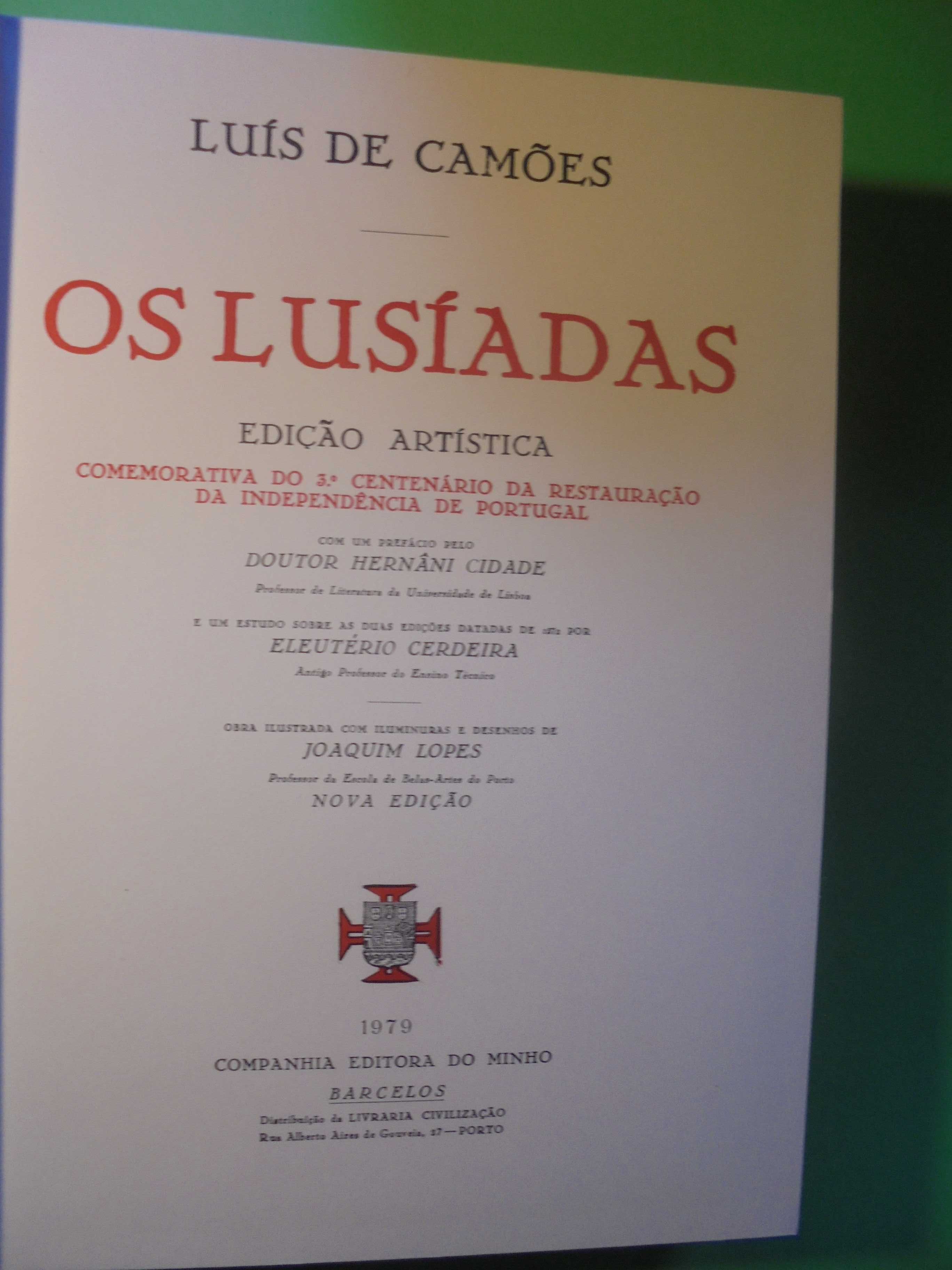 Cidade (Hernâni);Luís de Camões-Os lusíadas