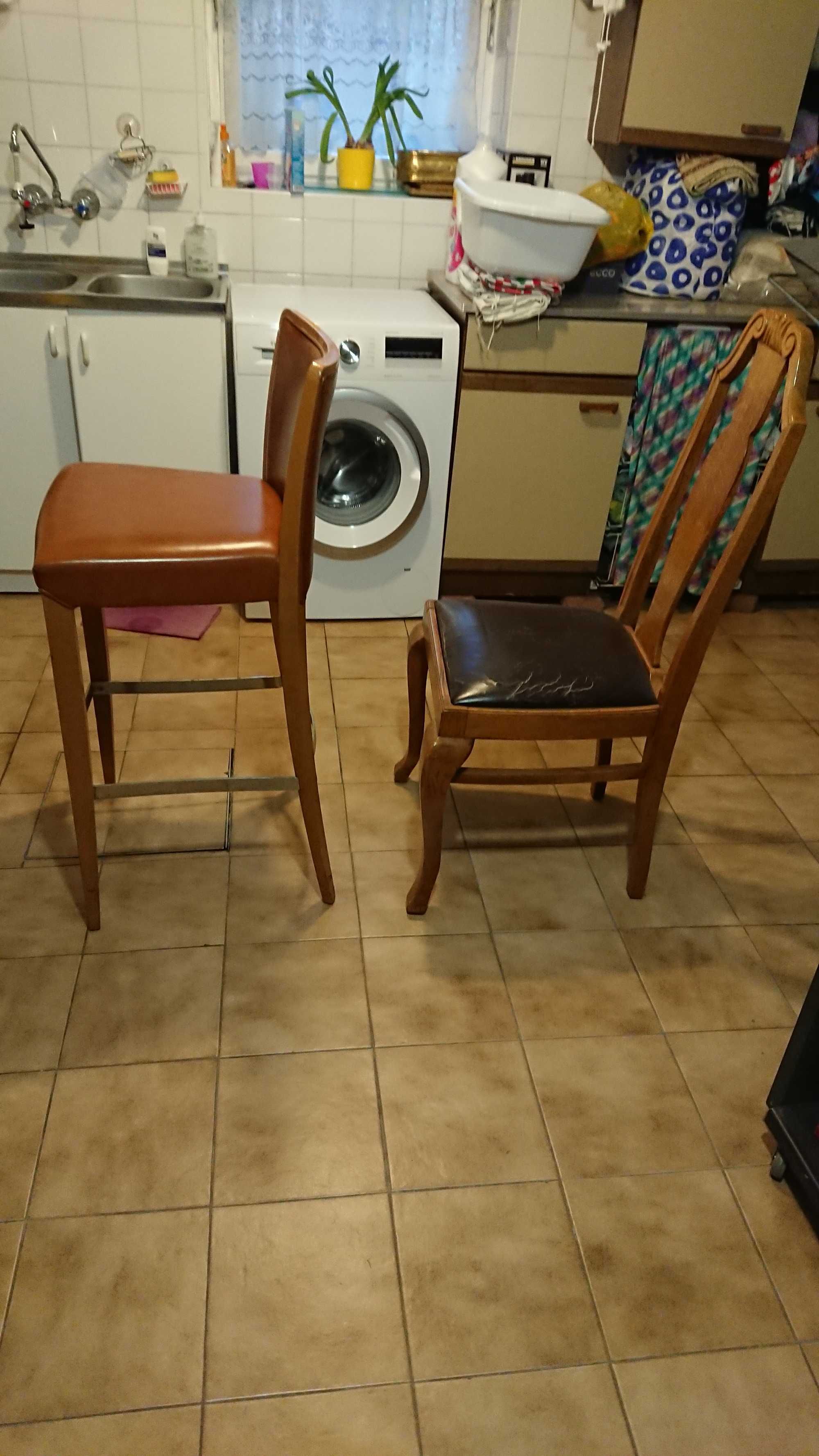Krzesła, krzesła barowe