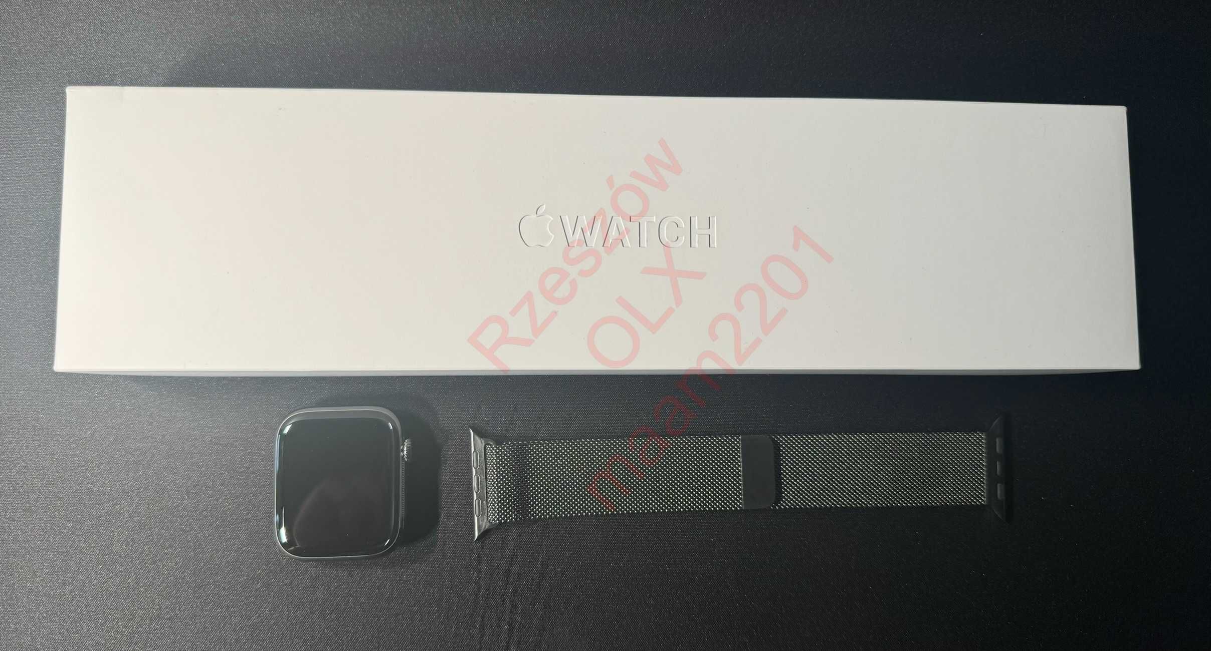 Apple Watch 7 45mm Stainless Steel (Stal nierdzewna) MKL33WB/A Gwar.