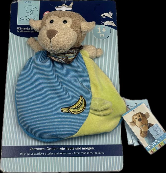 Pluszak Małpka z termoforem Sterntaler Nowy