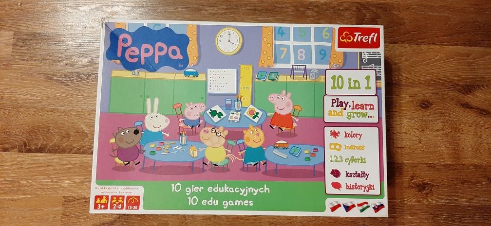 gra edukacyjna Peppa