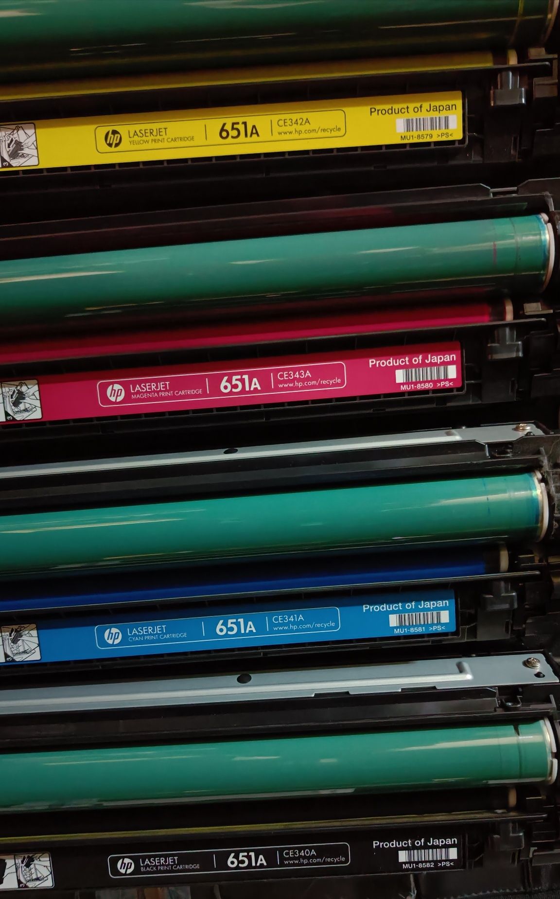 Toner 651A - CE340A, CE341A, CE342A, CE343A