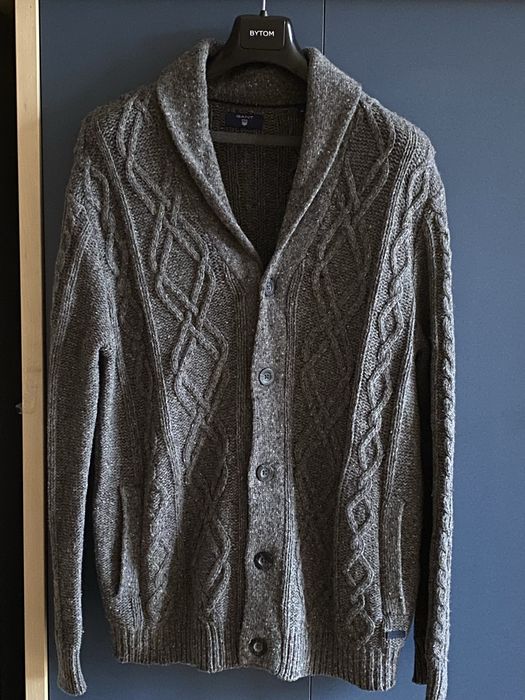 Wełniany kardigan Gant r.XL