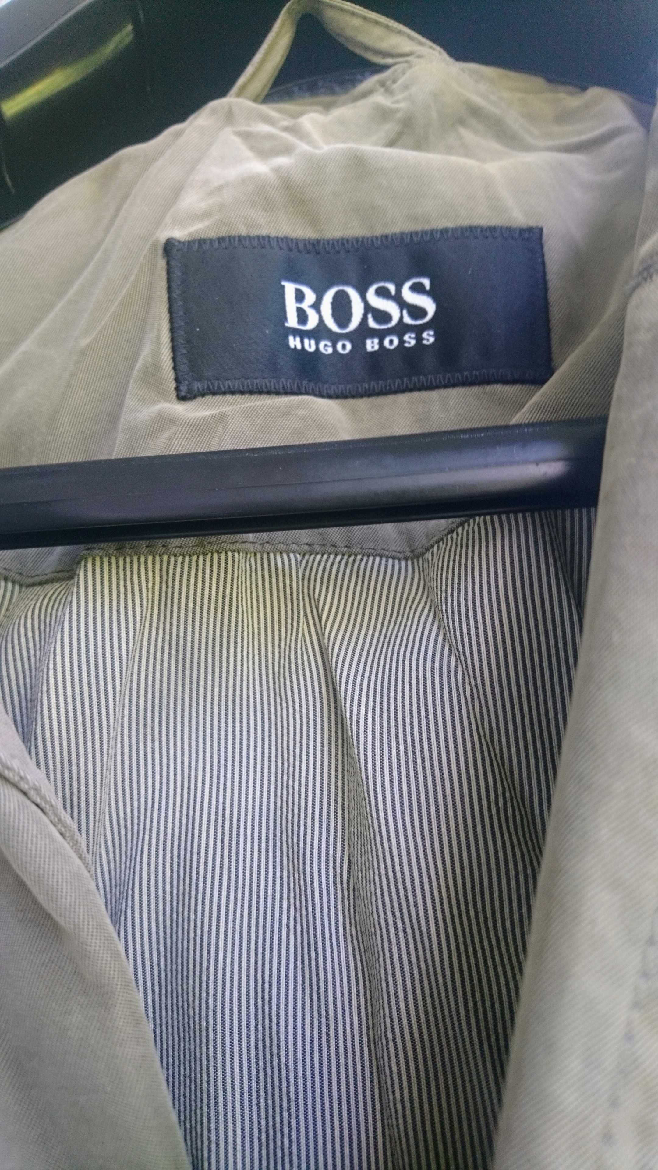 Hugo Boss męski płaszcz wiosenno- letni