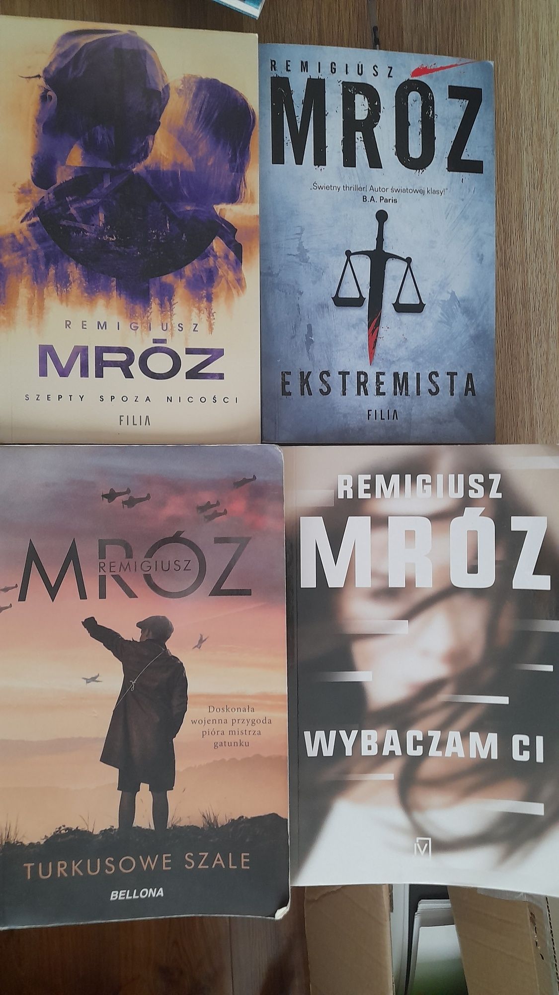 Remigiusz Mróz zestaw, ekstremista,  wybaczam Ci