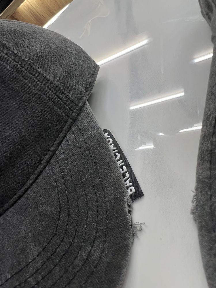 Бейсболка Кепка Balenciaga Faded Black