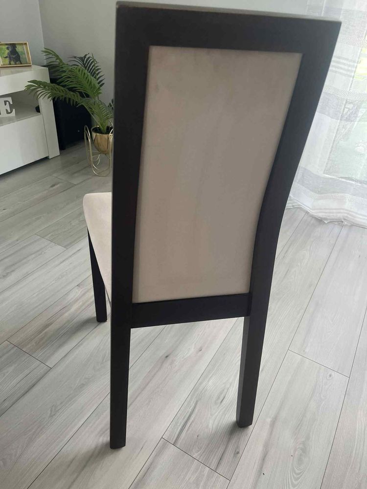 Stół rozkładany z krzesłami stół do jadalni salonu krzesła 8 komplet