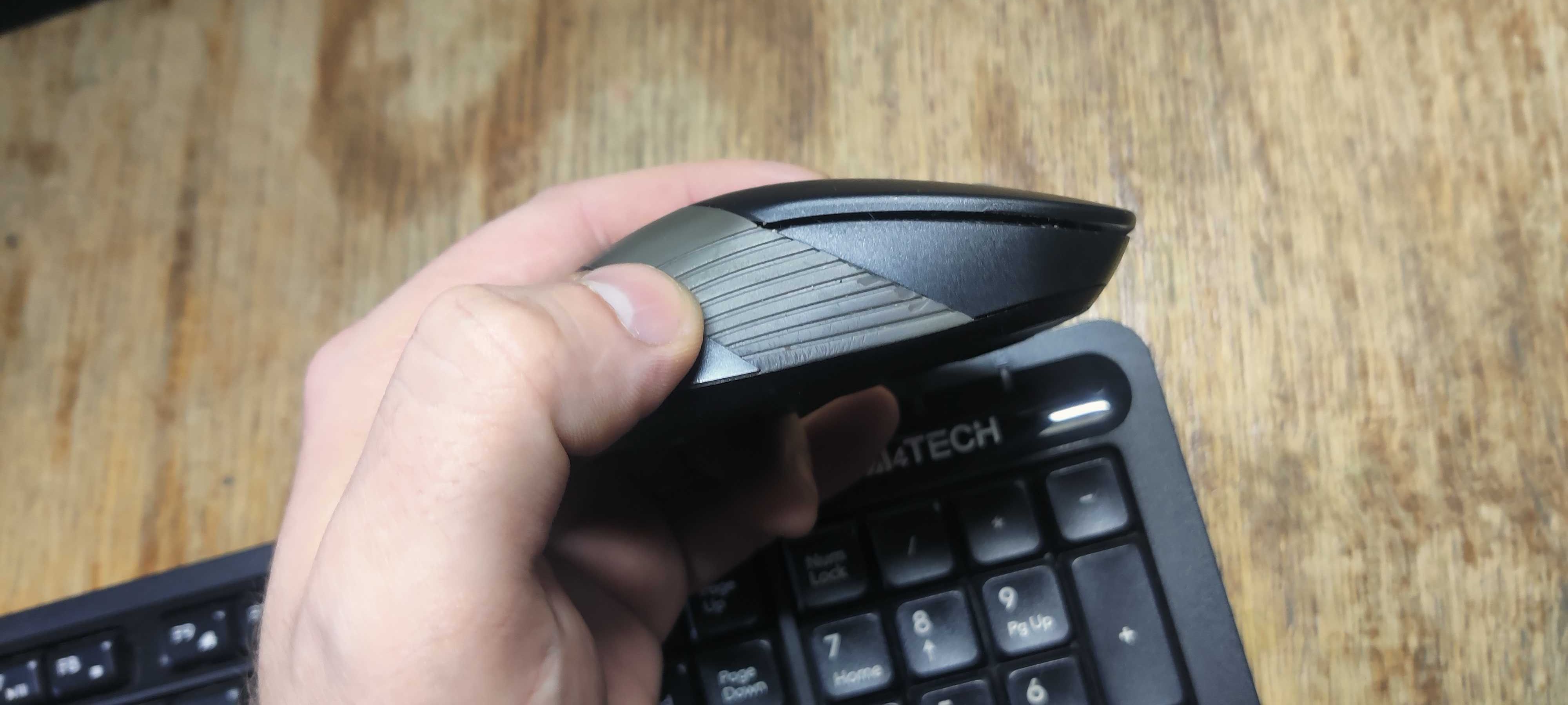 Клавіатура + миша бездротова A4tech FG1010 (Grey)