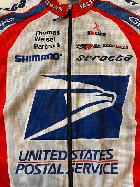 koszulka kolarska US Postal Hincapie rozmiar L