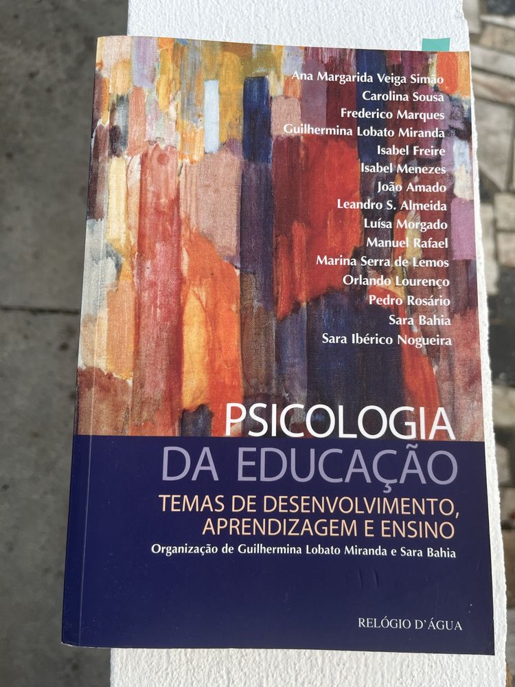 Psicologia da Educação, vários autores