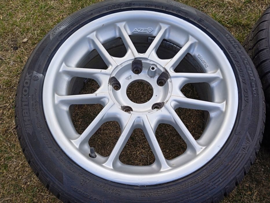 felgi aluminiowe 5x130 azev porsche 911 boxter cayman opony zimowe 8mm