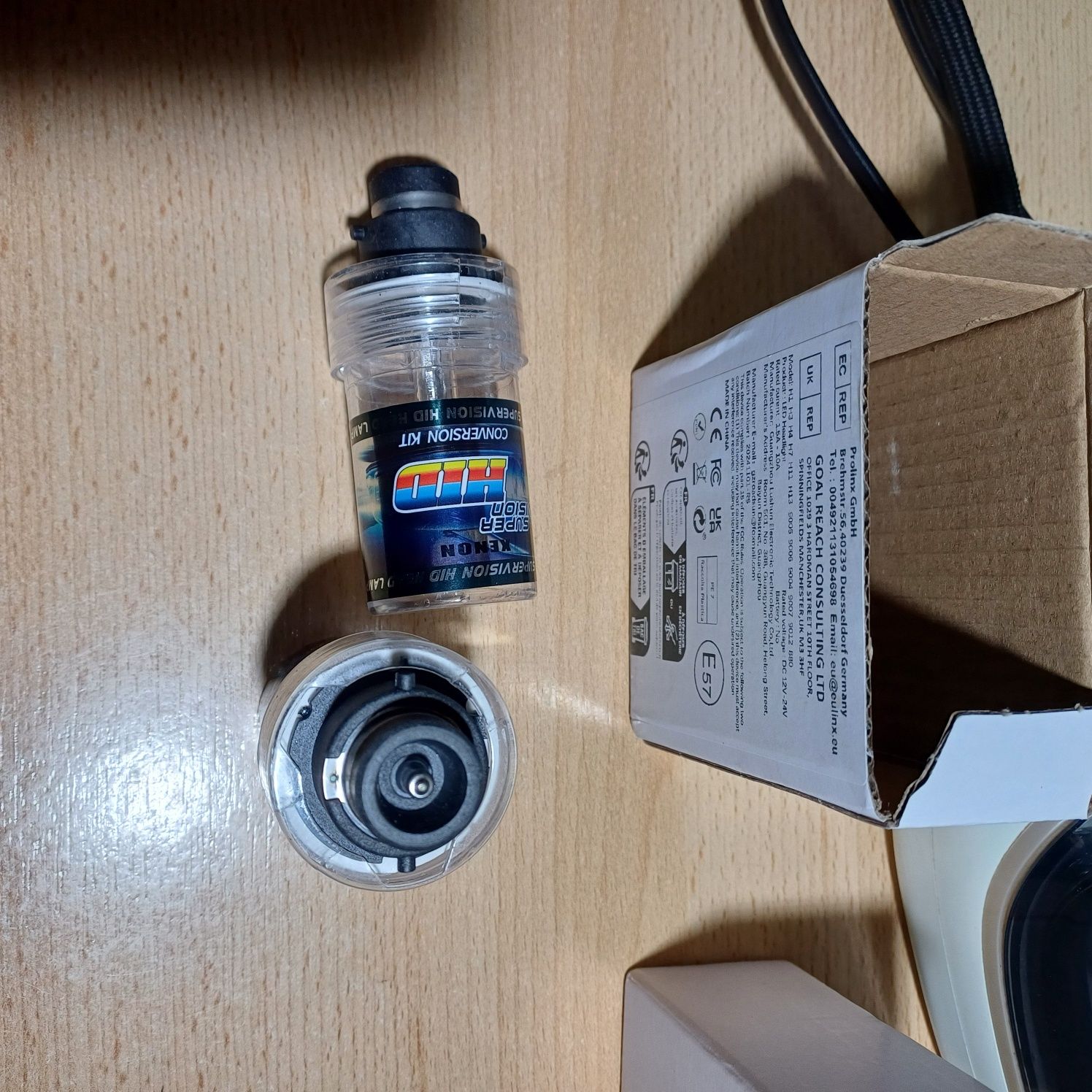 Lâmpadas xenon  D2S / 6000k  novas