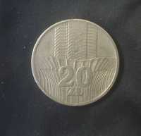 Moneta 20 złotych z 1974 r. PRL