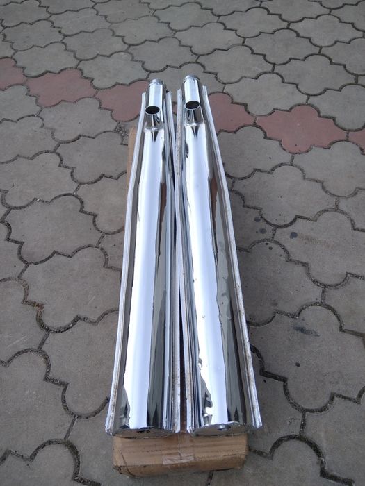 Труби нові глушителі Мт Днепр коліна Ціна за пару 2000 грн