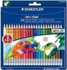Kredki z gumką Noris Club 24 kolory. Staedtler. Nowy Produkt