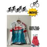Casaco de ciclismo veste L tecido quente