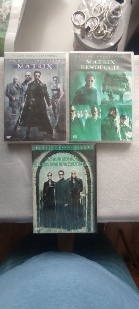 Matrix trylogia DVD