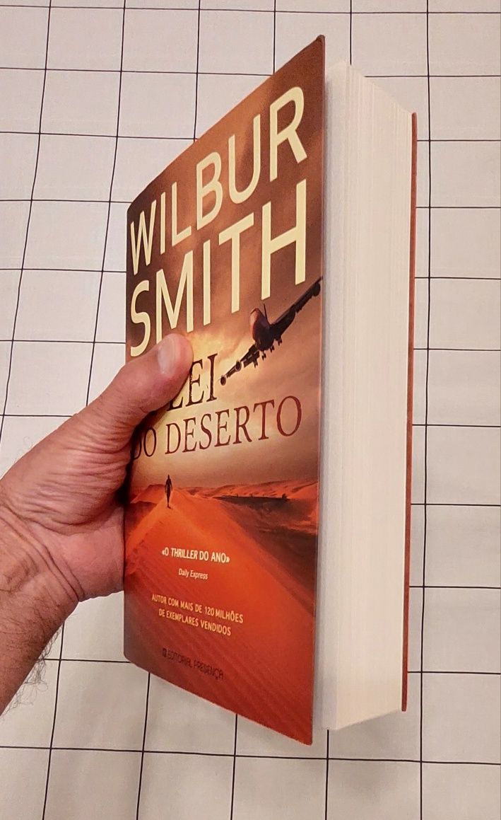 "A Lei do Deserto" de Wilbur Smith