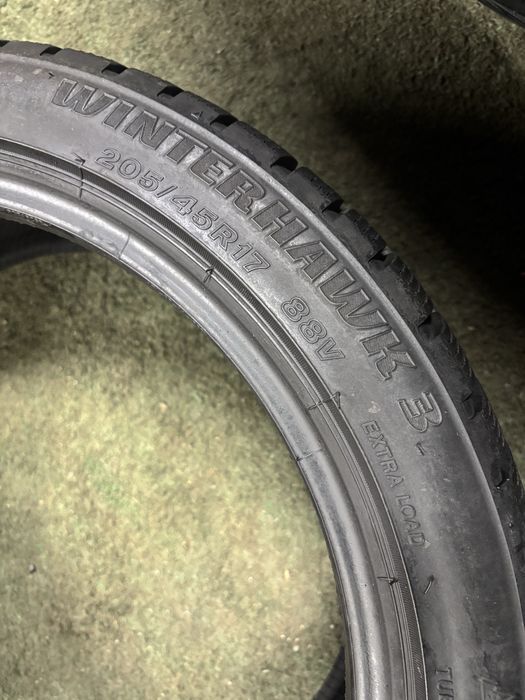 4x 205/45R17 88V FIRESTONE WINTERHAWK 3 opona zimowa 3PMSF M+S RANT XL